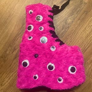 7” Demonia Fuxzy Hot Pink platforms